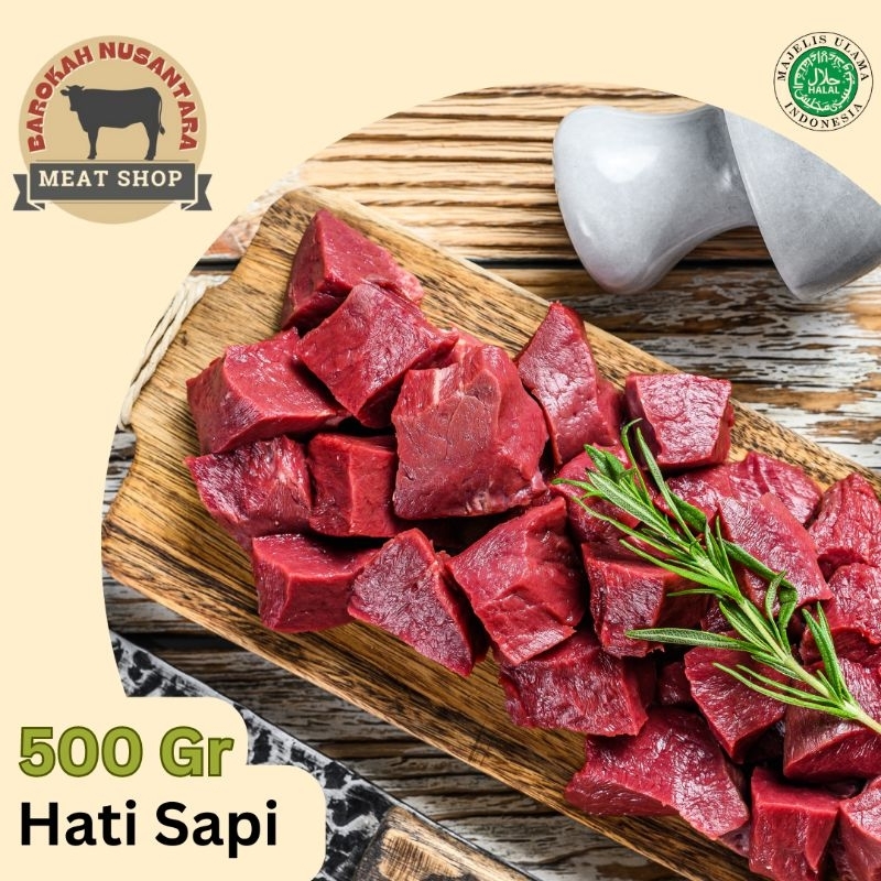 

HATI SAPI 500 GR