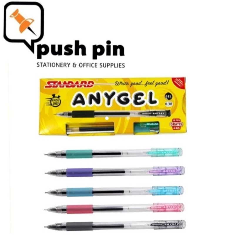 

Standard Pen / Pena / Pulpen Anygel Hitam