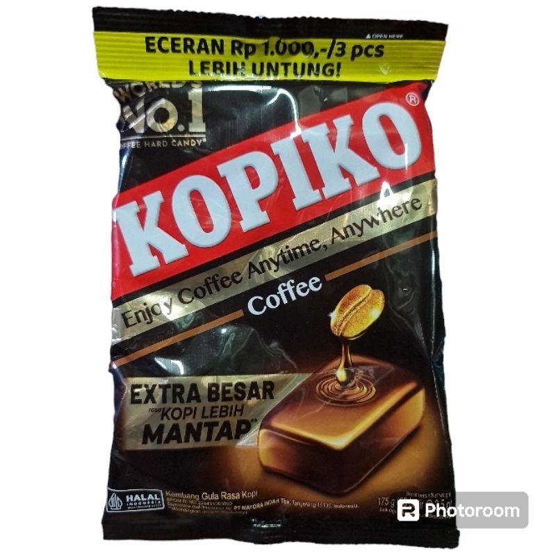 

Permen Kopiko Coffe 175g/ Permen Kopi Enak Kopiko