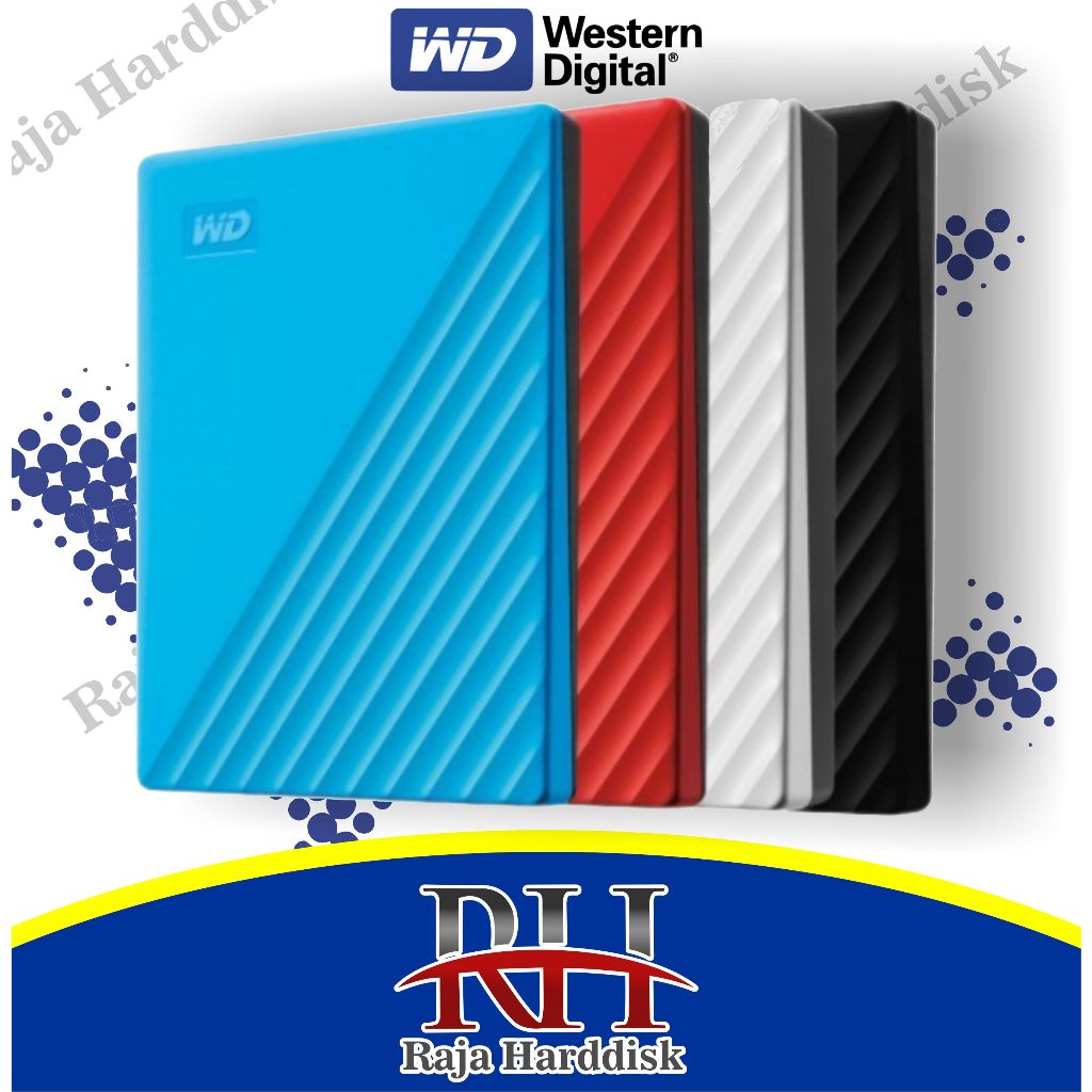WD My Passport 1TB - HDD / HD / Hardisk / Harddisk External 2.5" Free Hard Case WD