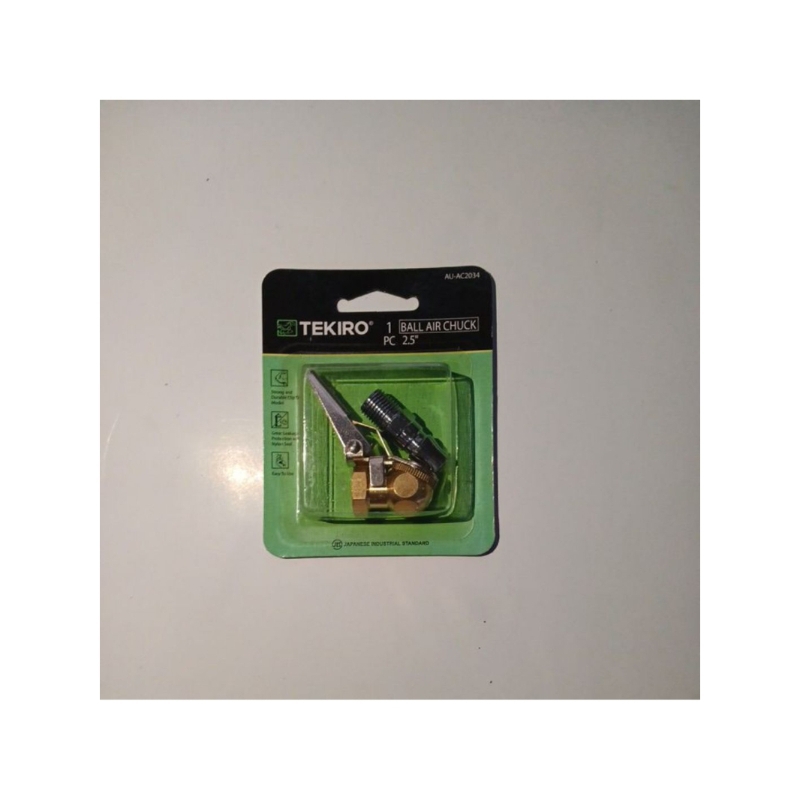 Alat Pengisi Angin tipe Keong 2.5" Tekiro / Ball Air Chuck 2.5" Tekiro