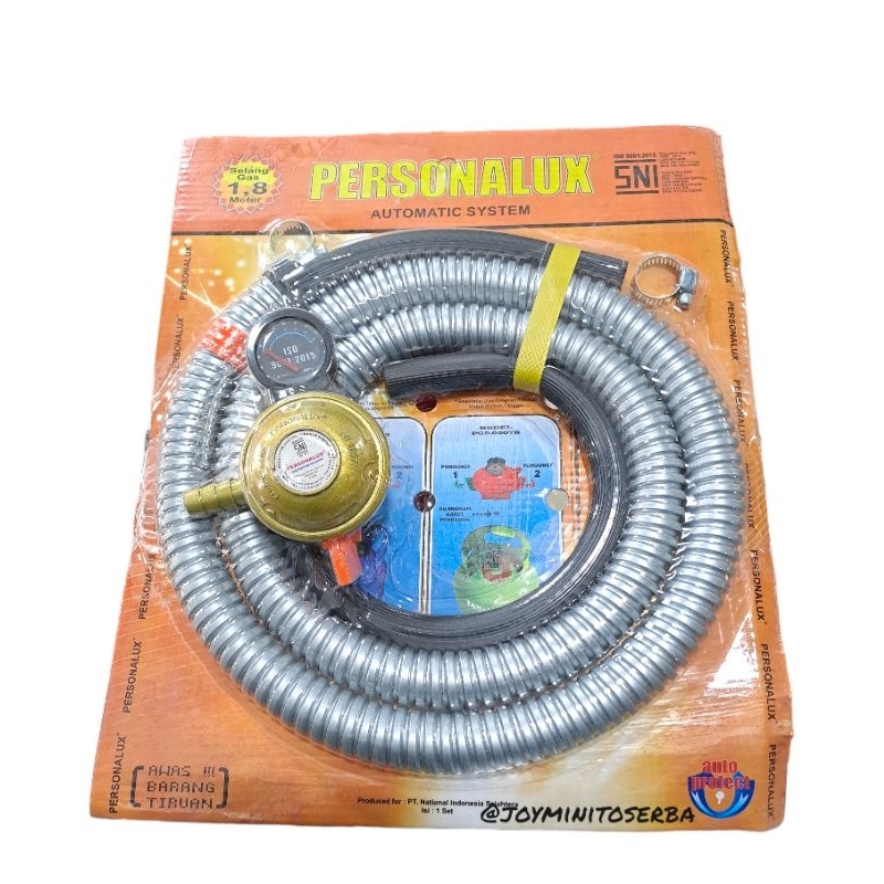 SELANG+REGULATOR PERSONALUX / SELANG PAKET PERSONALUX