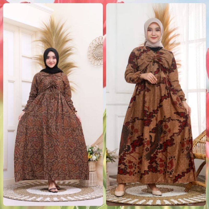 gamis batik modern