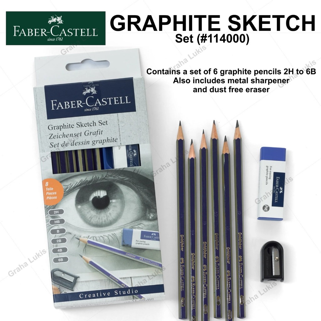 

RB Faber-Castell Graphite Sketch Set (#114000)