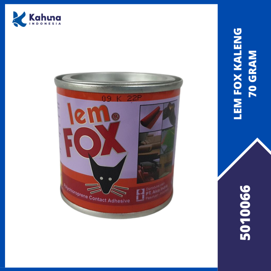 

Lem FOX 70gr | LEM KUNING 70 gram | LEM SEPATU LEM KAYU / KARDUS/ FOAM / SPONS [5010066]