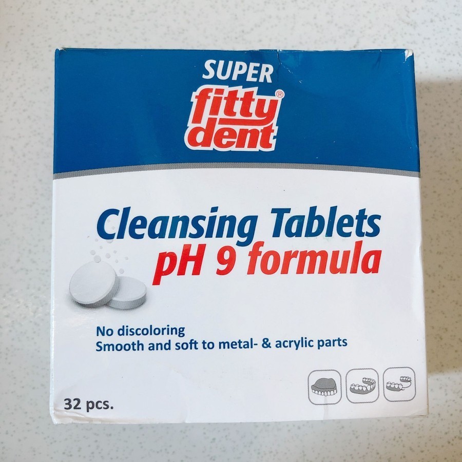 Fittydent / Fitty Dent Cleansing Tablets 32tabs
