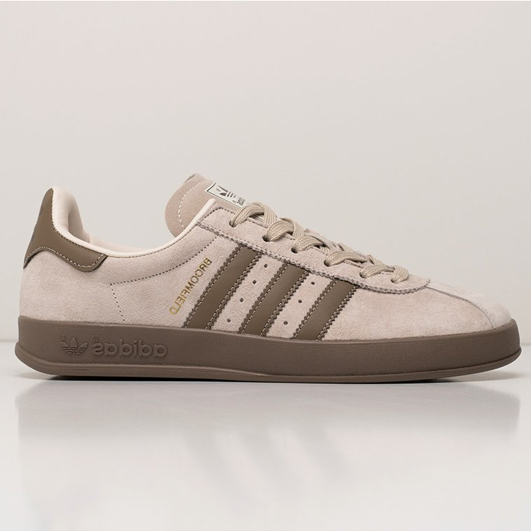 Adidas Broomfield Brown Metallic Gold Gum