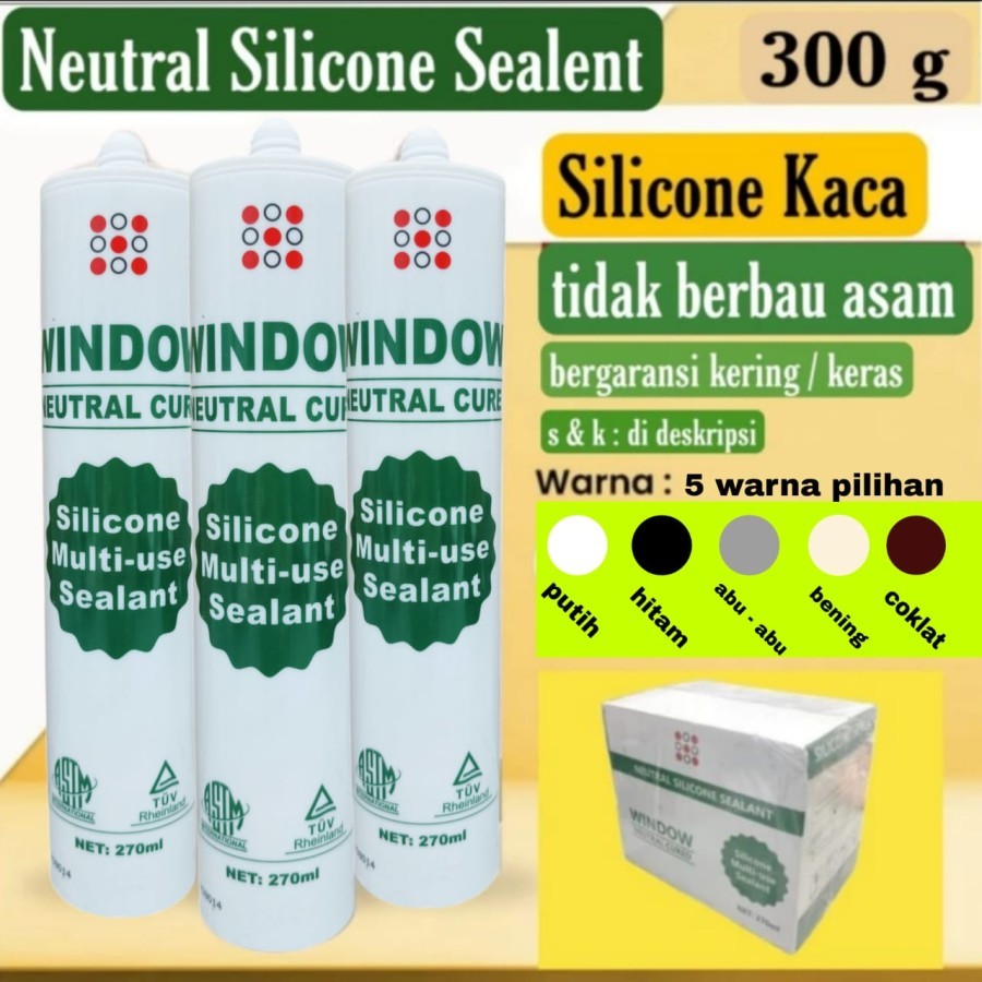 SILENT NETRAL (HARGA PROMOO) / SILENT KACA PUTIH