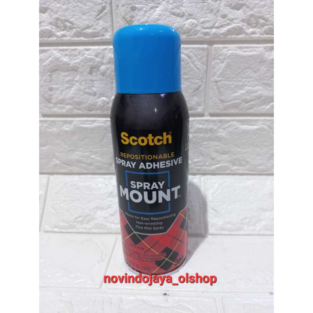 

SCOCTH SPRAY MOUNT 3M SPRAY ADHESIVE LEM SEMPROT