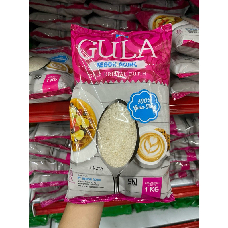 

GULA KEMASAN 1KG "Kebon Agung