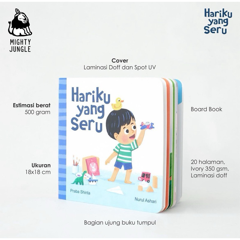 Hariku yang Seru - Buku Anak Lokal