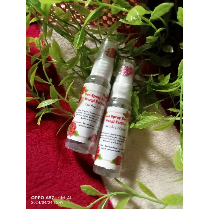 TERLARIS‼️VARIAN MAWAR‼️DEODORANT SPRAY 30ML ,DEO KETTY ,DEODORANT SEPRAY KETTY ,DEODORANT SPRAY HER