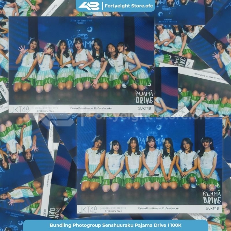 Photopack Senshuuraku Pajama Drive | Gen 10 JKT48