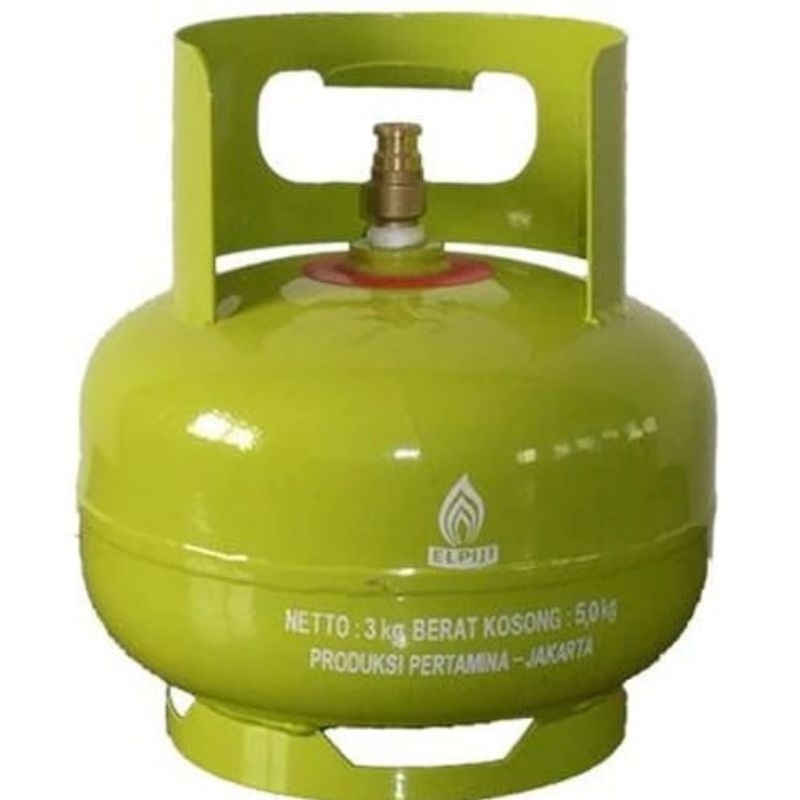 Tabung gas 3 kg /tabung gas melon/tabung gas 3kg kosong /tabung gas hijau