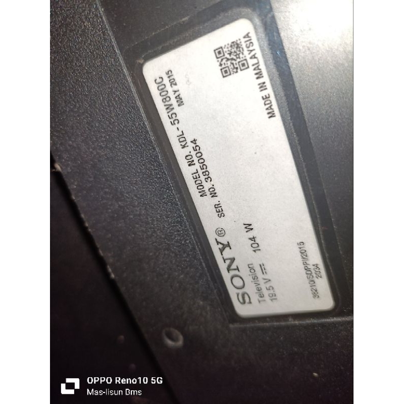 MB MAINBOARD-BOAARD-MODUL SMART TV SONY KDL 55W800C