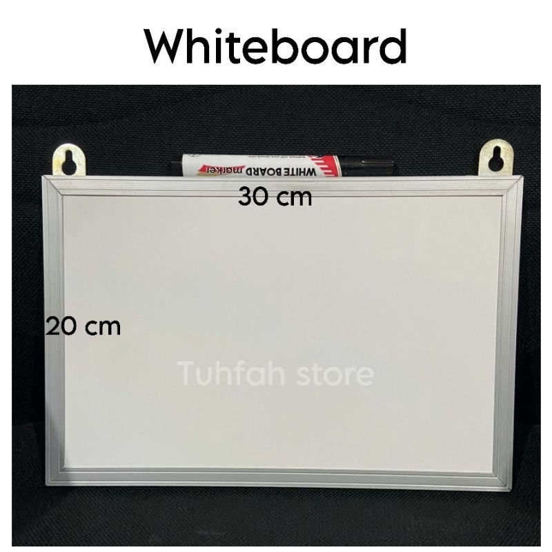 

White board Mini Ukuran 20 x 30 cm Papan PLN PDAM Papan Meteran Papan tulis kecil baru