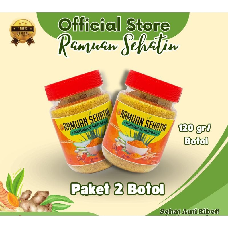 

MINUMAN RAMUAN SEHATIN 2 BTL || JSR SIMPLE ||HERBAL RIMPANG