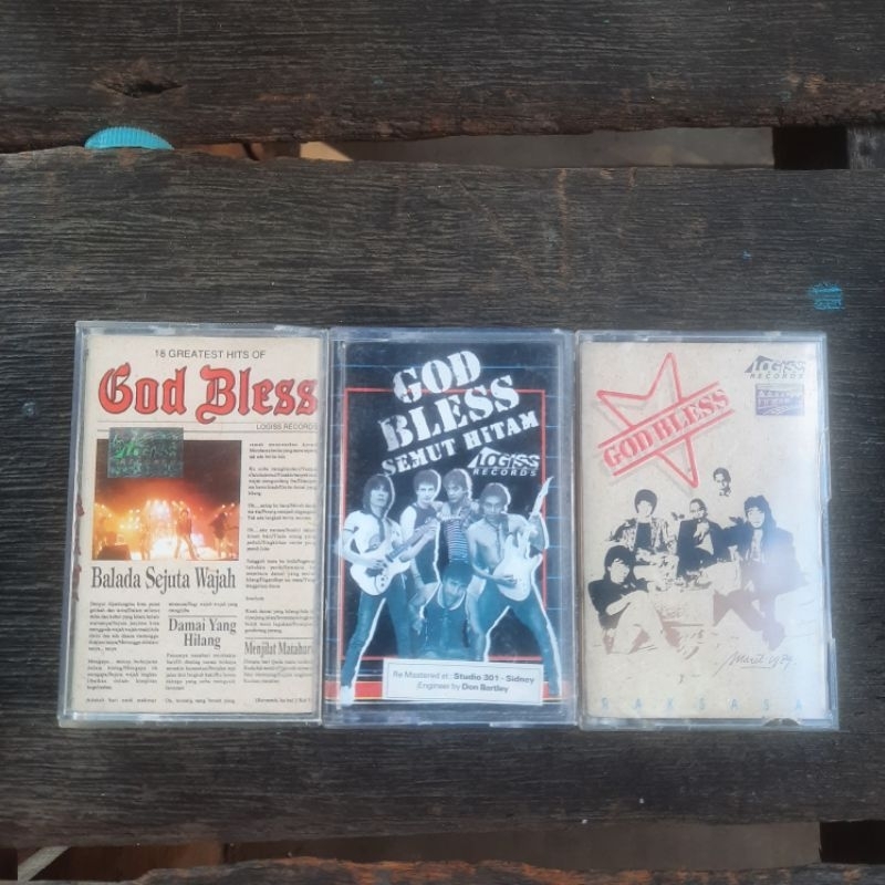 Kaset Pita GOD BLESS