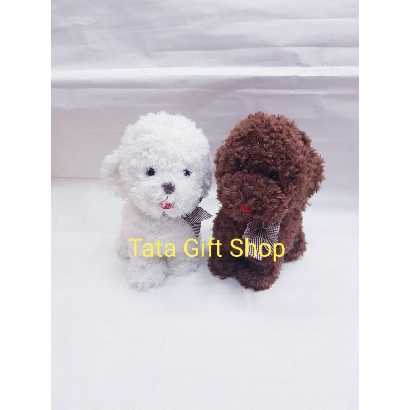 BONEKA ANJING SIT - DOGGY CURLY HAIR MELET