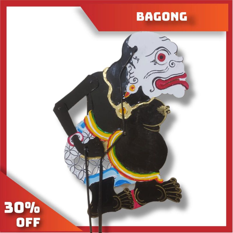 wayang kulit asli karakter bagong
