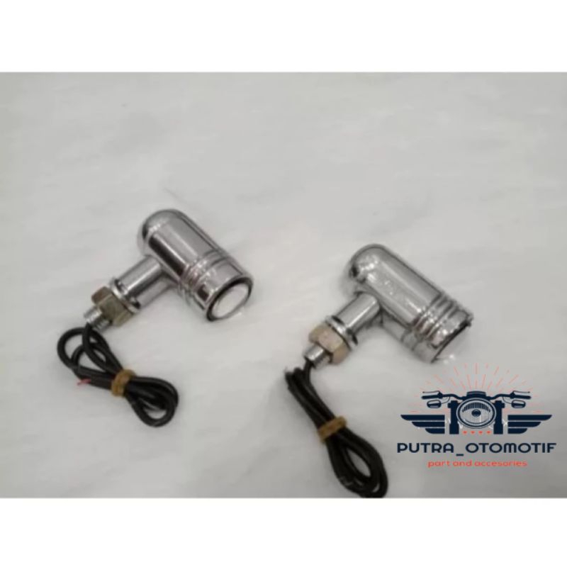 Lampu sein Honda CB lampu reting LED Palu Full Besi Krum