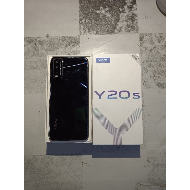 (SECOND) HP vivo y20s ram 8/128 Fullset Segel