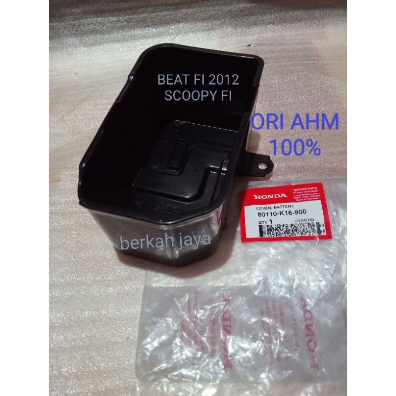 80110-K16-900 TEMPAT AKI/COVER BATRE/DUDUKAN AKI BEAT FI/SCOOY FO ORI AHM