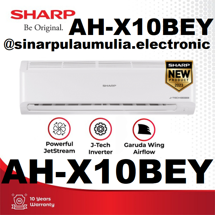 Sharp AC Inverter 1 PK - AH-X10BEY / AH-X 10 BEY / AHX 10BEY / AH X10 BEY