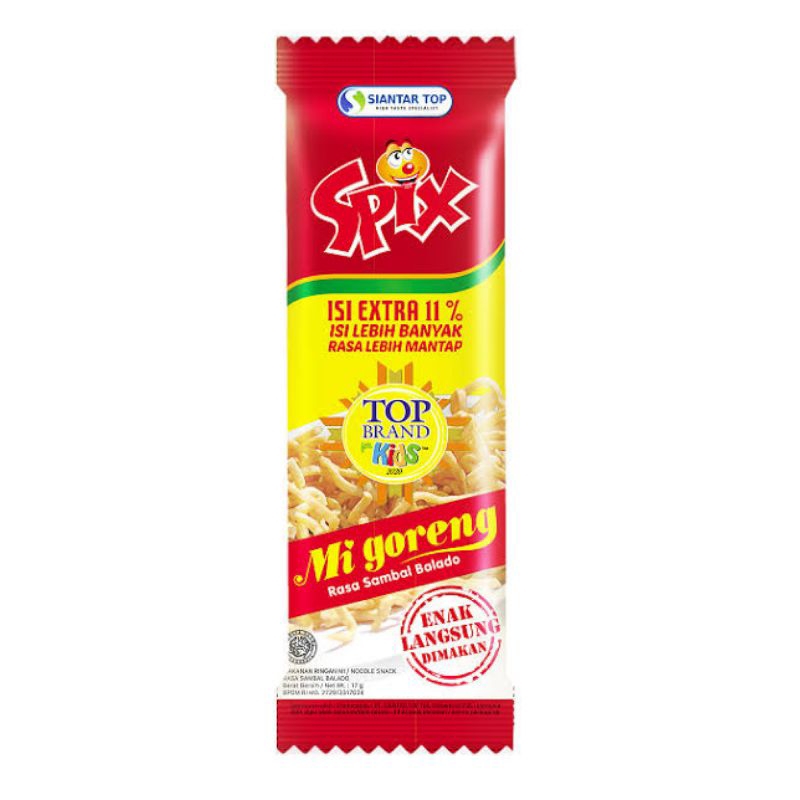 

Spix Mie Goreng Rasa Sambal Balado 17 gr