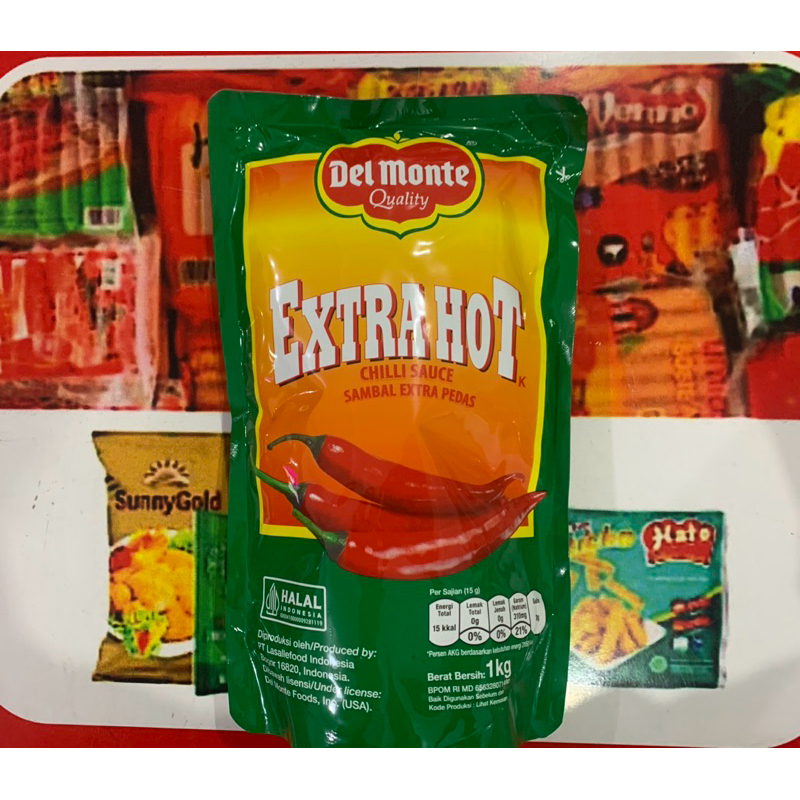 

DEL MONTE extra hot & DEL MONTE KETCHUP 1kg