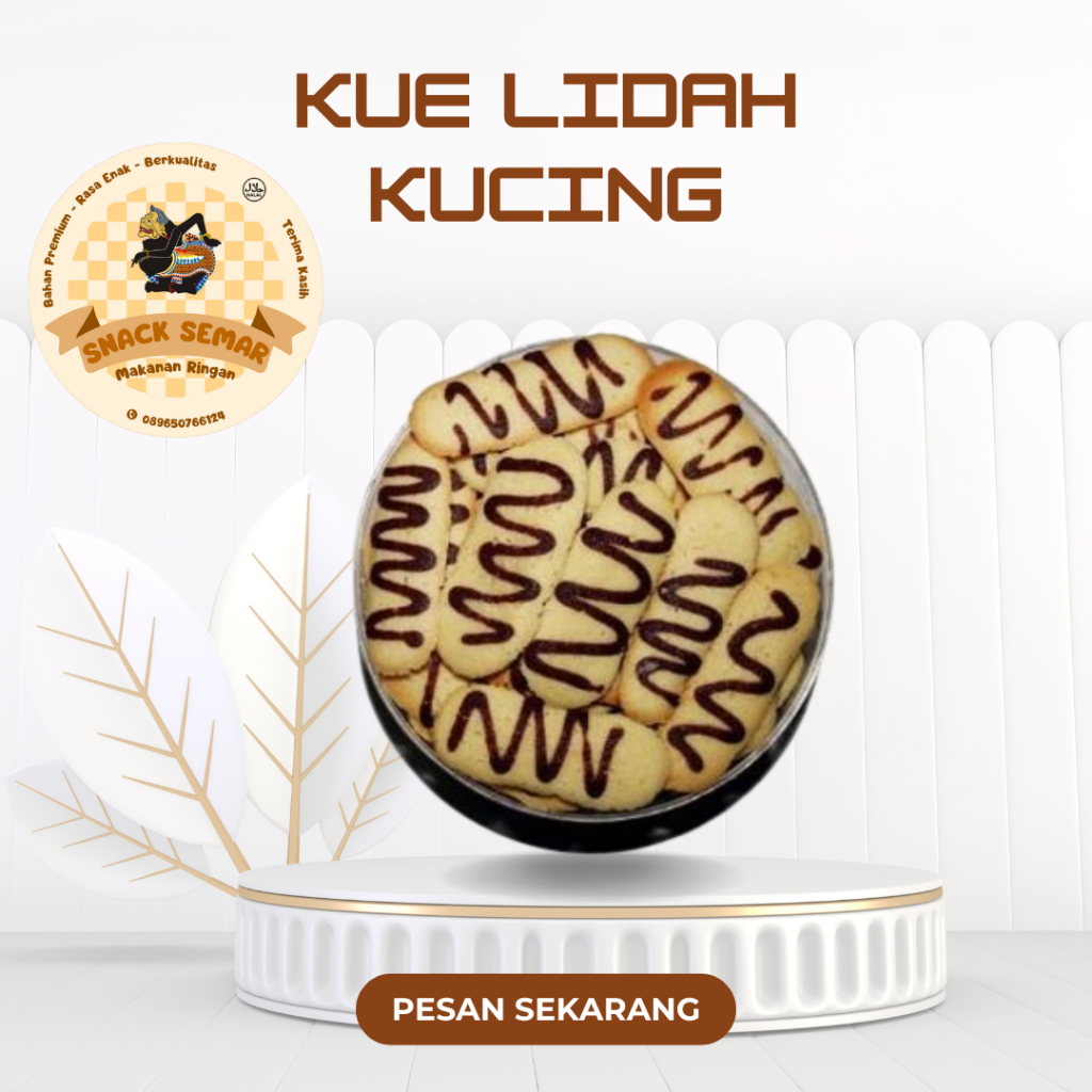 

Kue Lidah Kucing Makanan Ringan