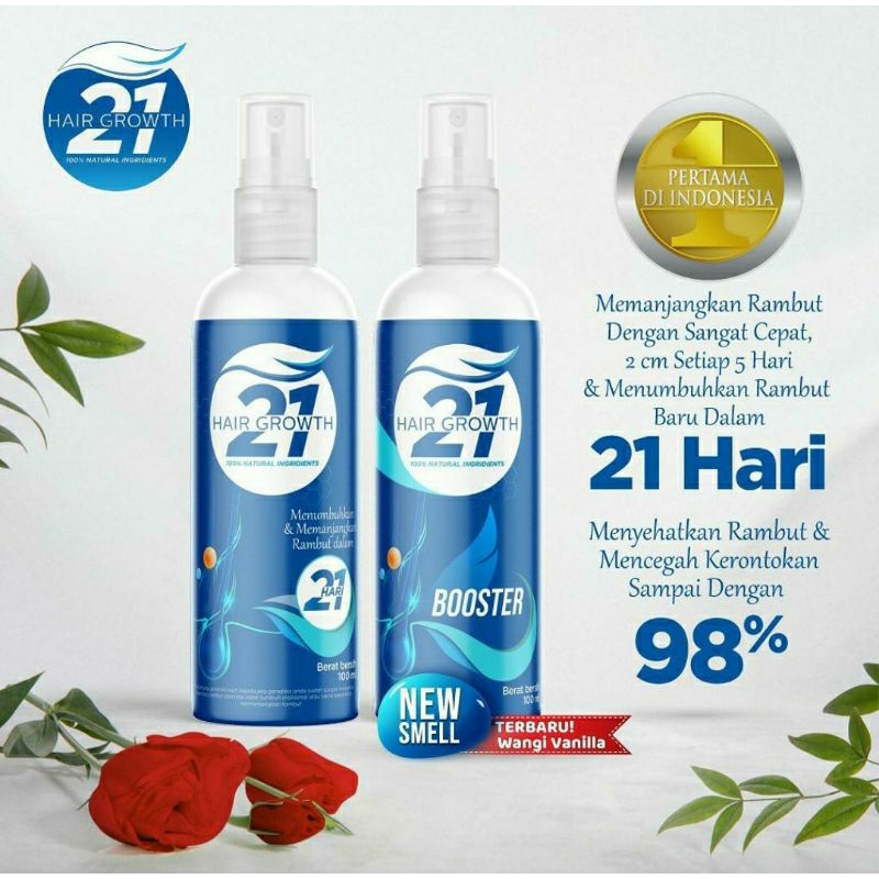21 Hair Growth (Hanya Step 1) | Vitamin Rambut