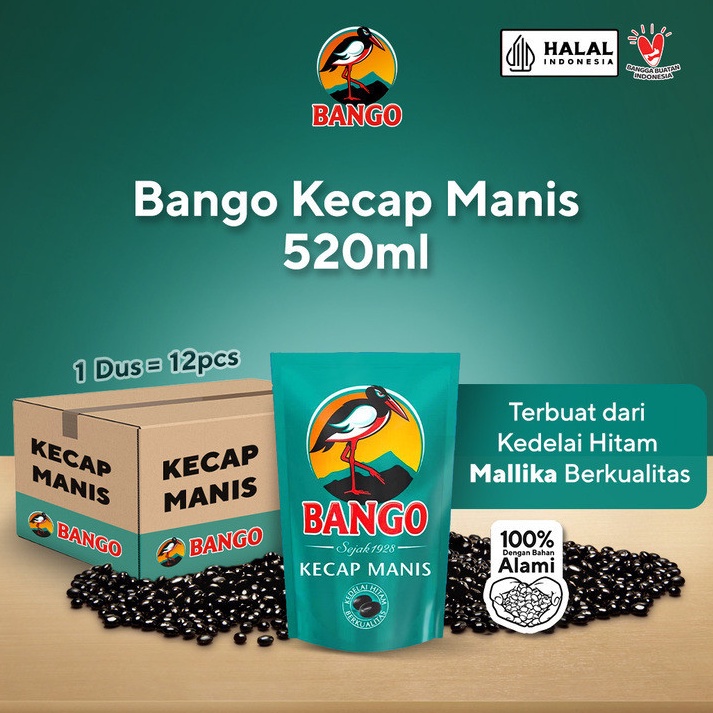

1212 Promo BANGO KECAP MANIS 52ML Isi 12