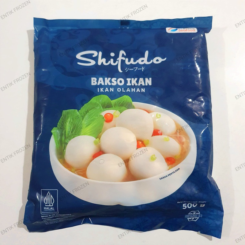 

Shifudo Bakso Ikan 500gr (±40 pcs) Baso Ikan