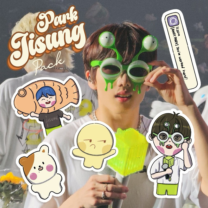 

STICKER SET KPOP - NCT DREAM PARK JISUNG | STIKER VYNIL MATTE DOFF DIE CUT SUDAH DIGUNTING AESTHETIC ESTETIK LAPTOP JOURNALING WATERPROOF DECO DEKORASI FANMADE