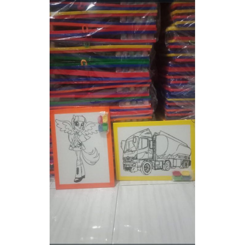 Gabus Lukis sterofoam