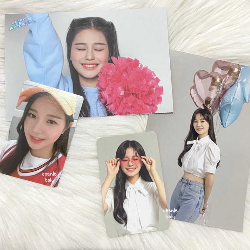 weeekly jihan photocard pc sg21 + postcard tincase 1st anniversary merchandise md