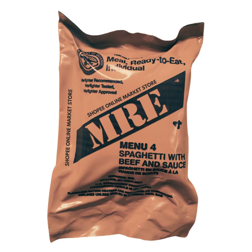 

MRE ransum tentara amerika menu 4