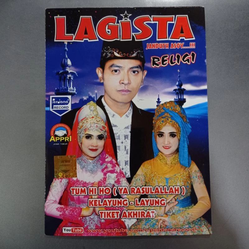 kaset vcd original lagista religi