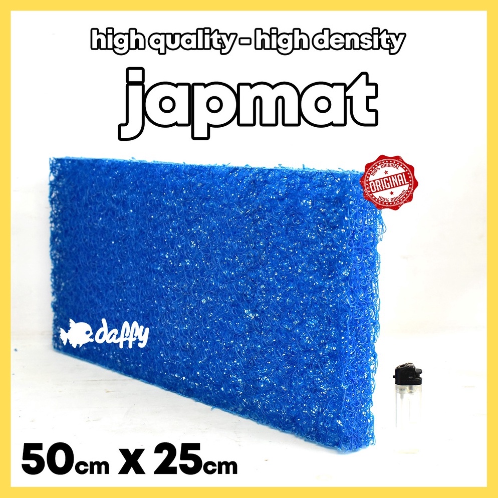 HARGA SPESIAL JAPMAT 5x25 cm FILTER MAT media filter mekanis