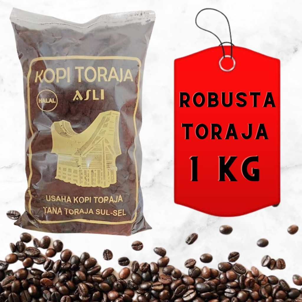 

Coffe Toraja Kopi Toraja Rebusta Kopi Toraja Asli Kopi Robusta Bubuk Kopi Toraja Asli 1kg