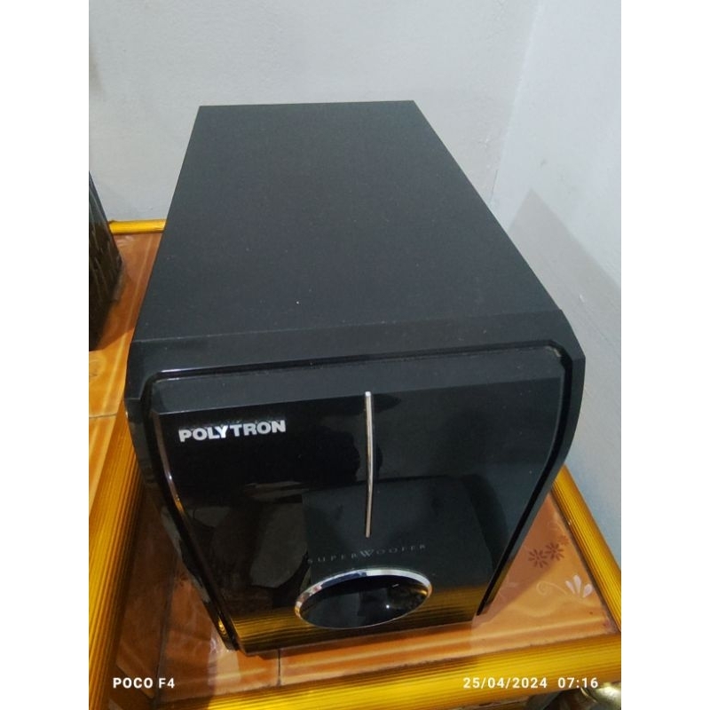 subwoofer aktif polytron PHT 138c