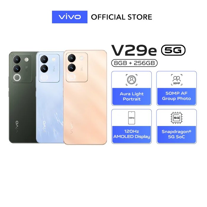 VIVO V29E 5G RAM 8/256GB