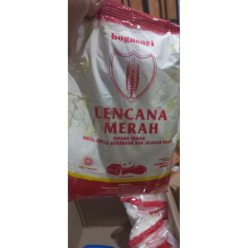 

tepung lencana merah