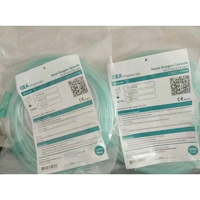 SELANG OKSIGEN M (ANAK ) 'GEA/SELANG OKSIGEN