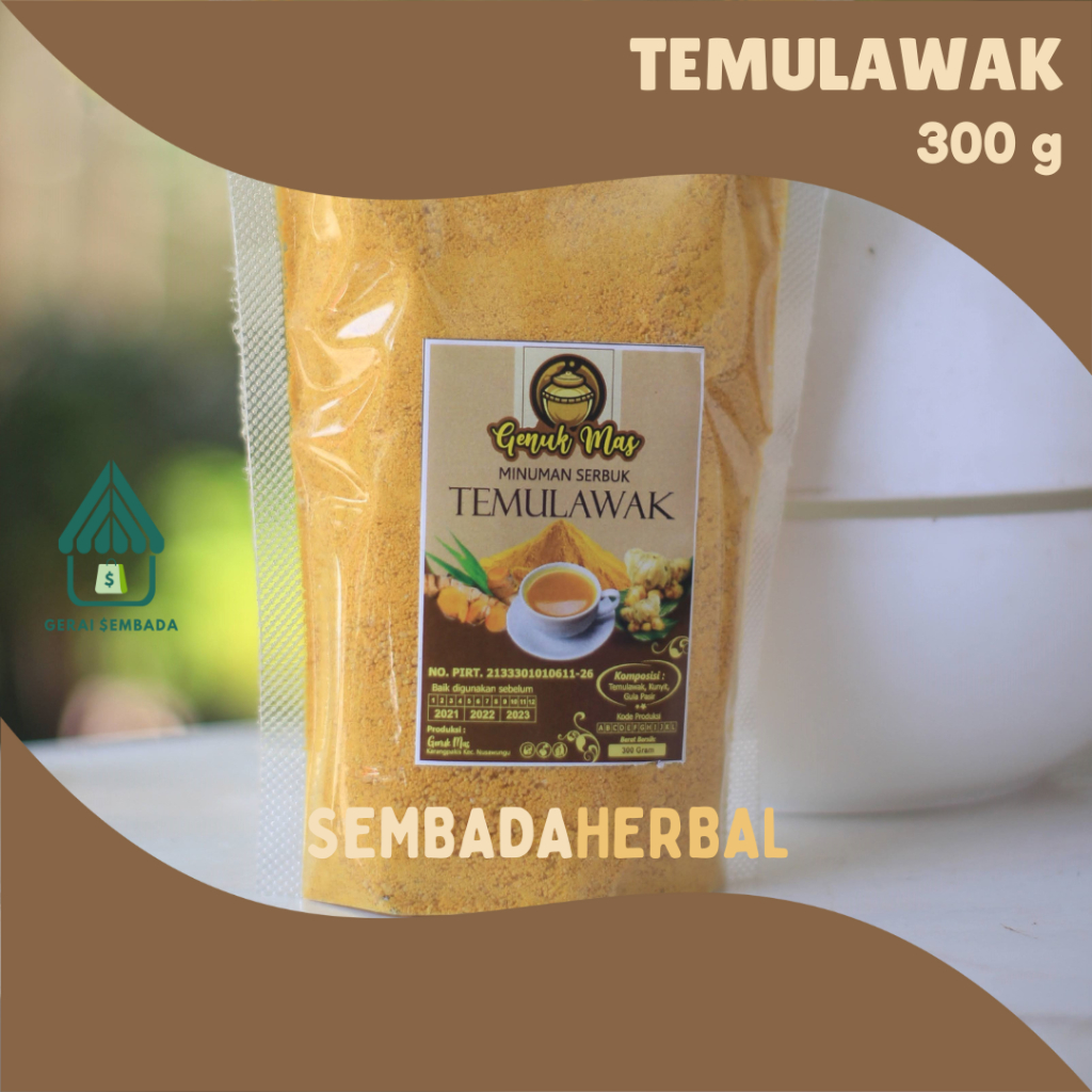 

Bubuk KUNYIT TEMULAWAK Instant Minuman Jamu Tradisional