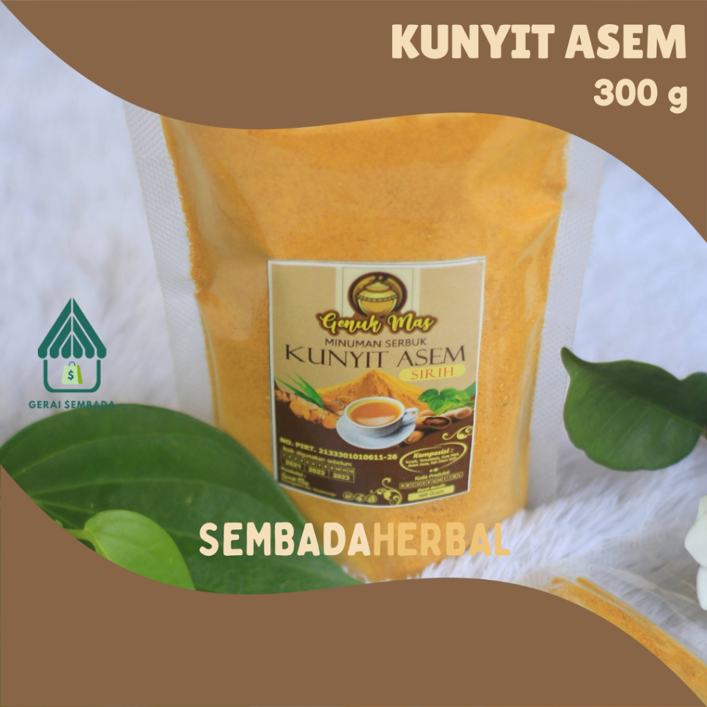 

Bubuk KUNYIT ASEM Sirih Minuman Jamu Tradisional Serbuk