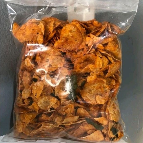 

OPAK PEDAS DAUN JERUK | Isi 500 Gr | Snack Viral Aceh