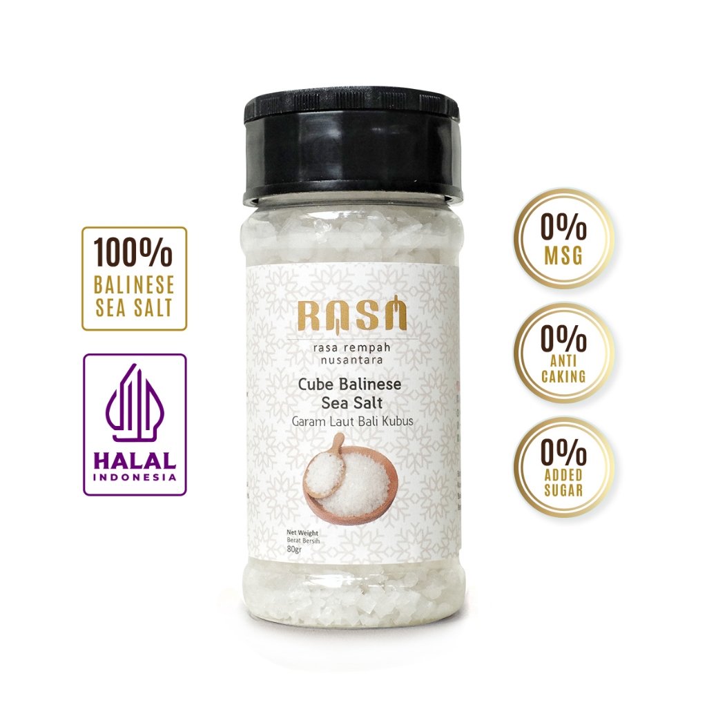 

RASA - Cube Balinese Sea Salt / Garam Laut Bali Kubus