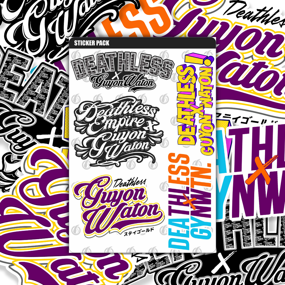 

GUYON WATON X DEATHLESS STICKER PACK | ACCESORIES